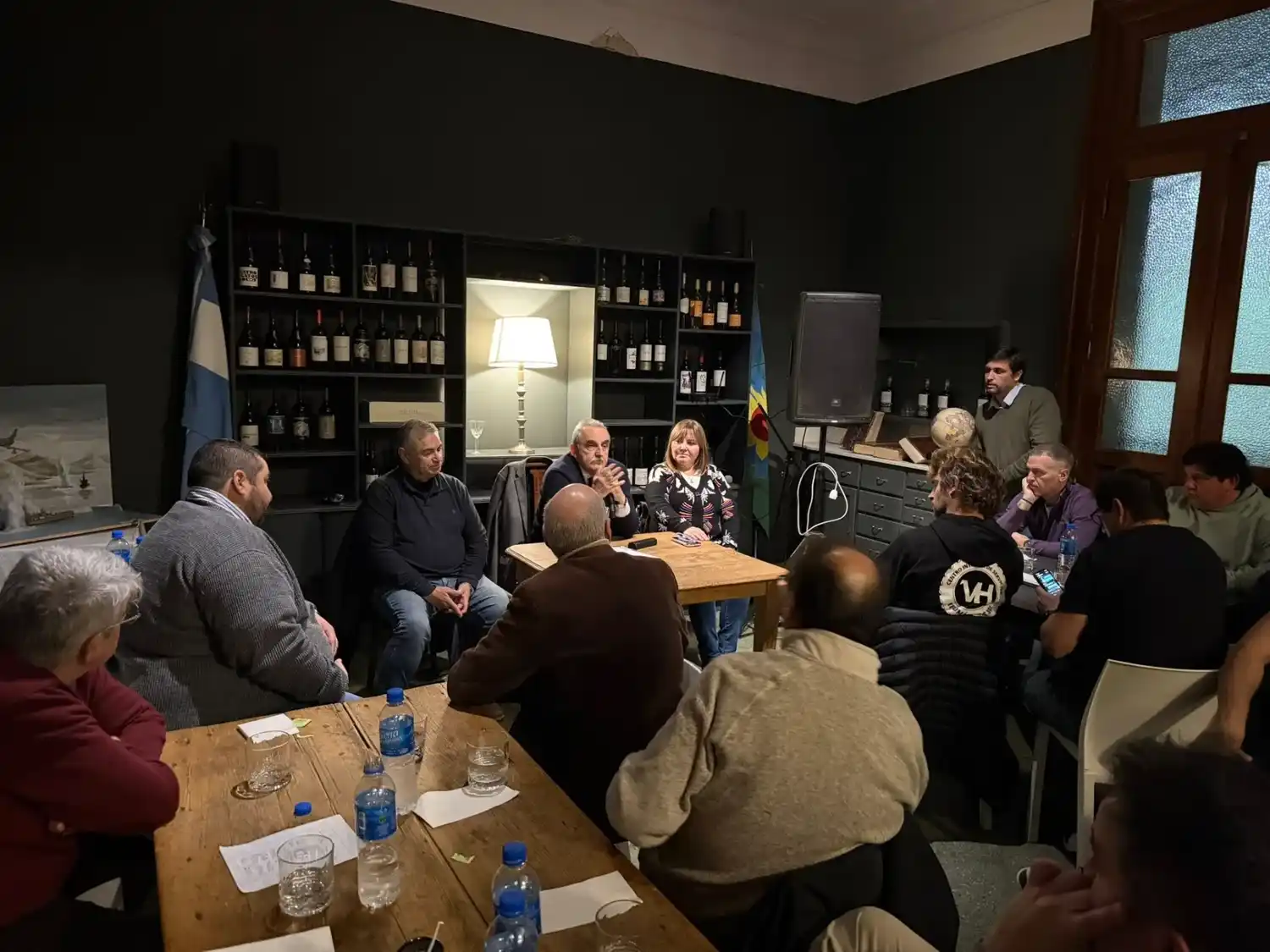 Guillermo Moreno visitó la ciudad de Coronel Pringles. Foto: Diario El Orden