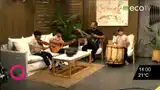 El grupo Esencia le puso música al mediodía de Eco Tv