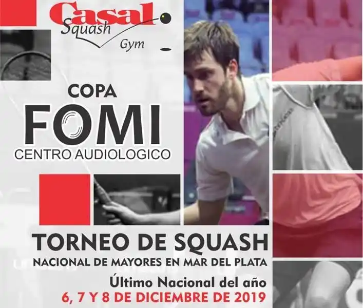 El squash tiene su Nacional de cierre de año