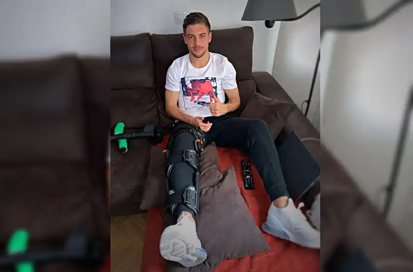 El marplatense Francisco Feuillassier sufrió una grave lesión