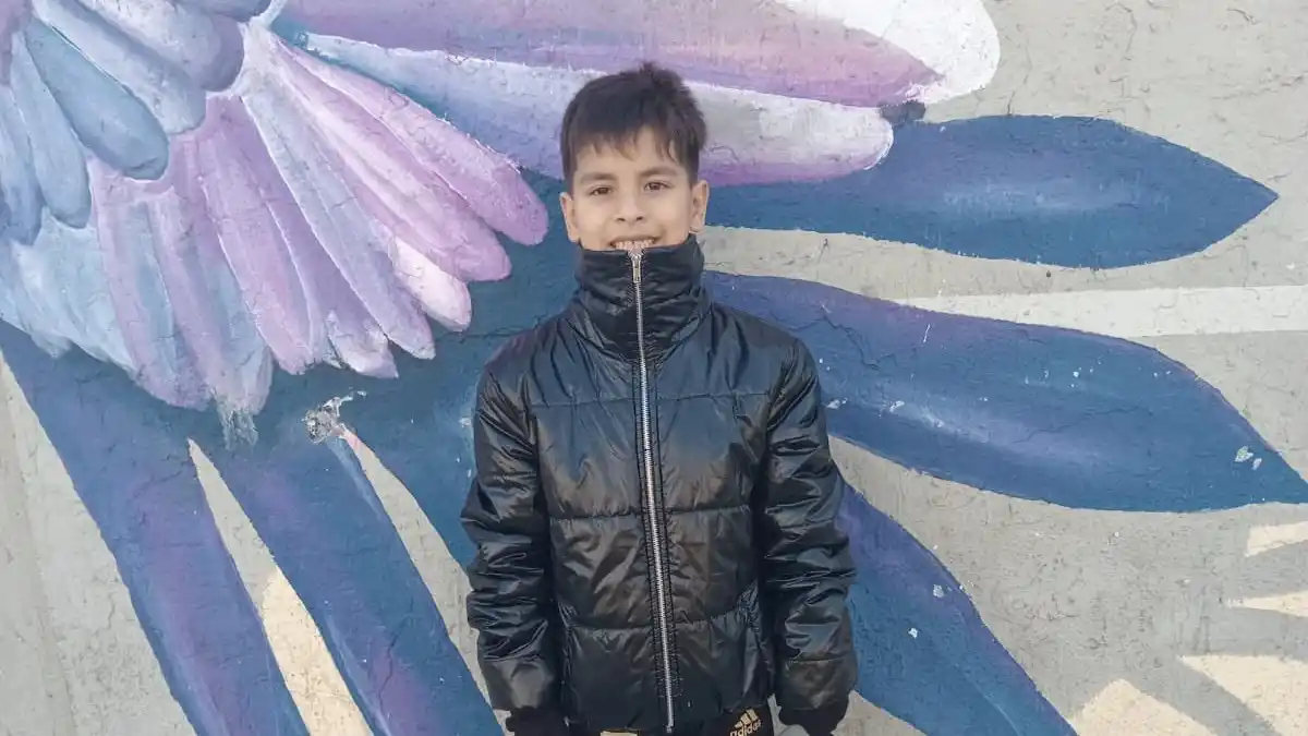 Thiago Correa tenía 7 años