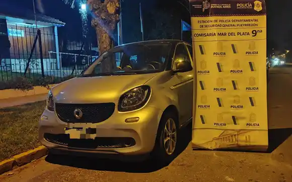 Operativos vehiculares: detectan un auto robado y otro con patente apócrifa