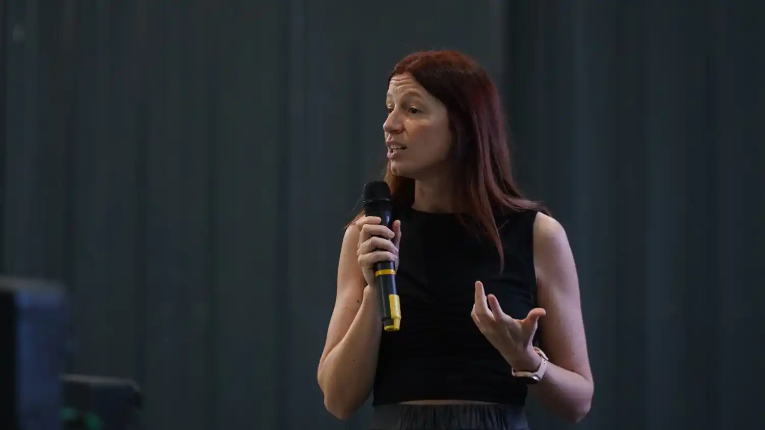 La escritora, psicóloga y sexóloga charló con el público que se acercó al Superdomo.