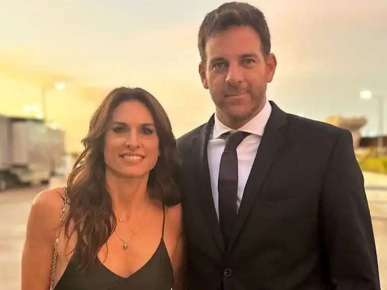 Del Potro y Sabatini, en un partido de exhibición