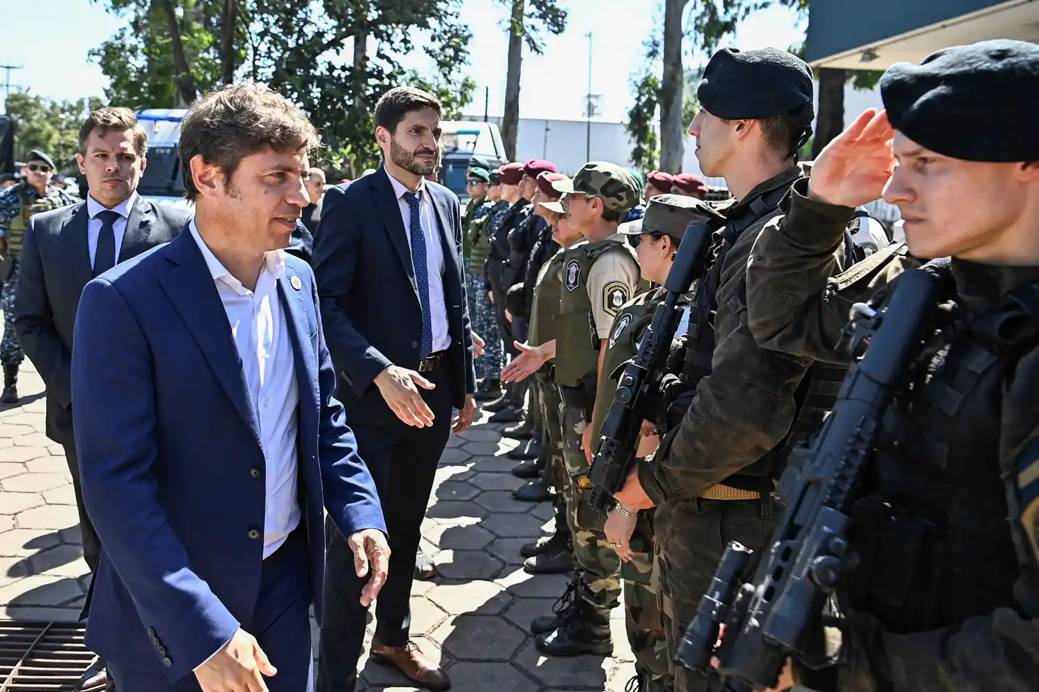 Kicillof anunció una fuerza especial de la Policía Bonaerense en San Nicolás.