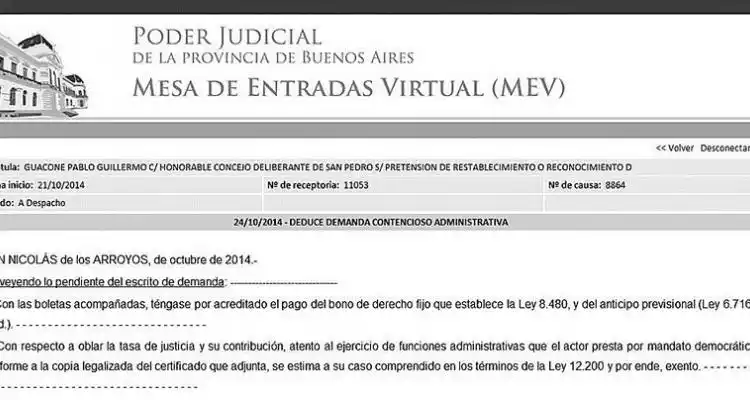 La Comisión Investigadora contra Guacone prepara el dictamen