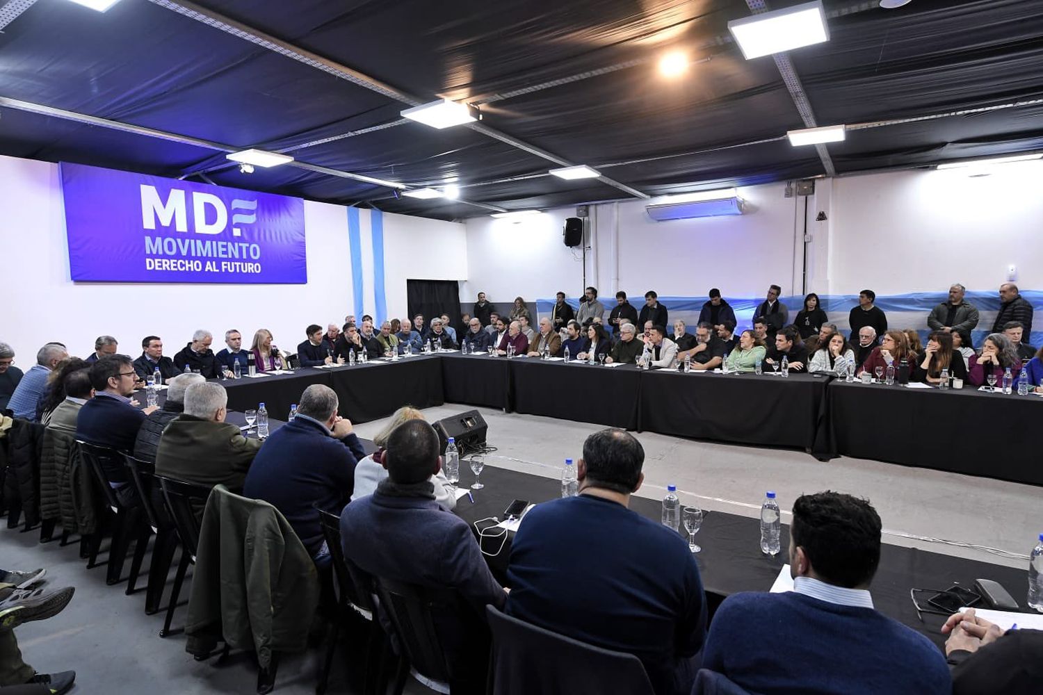 Kicillof se reunió con intendentes de su espacio en La Plata
