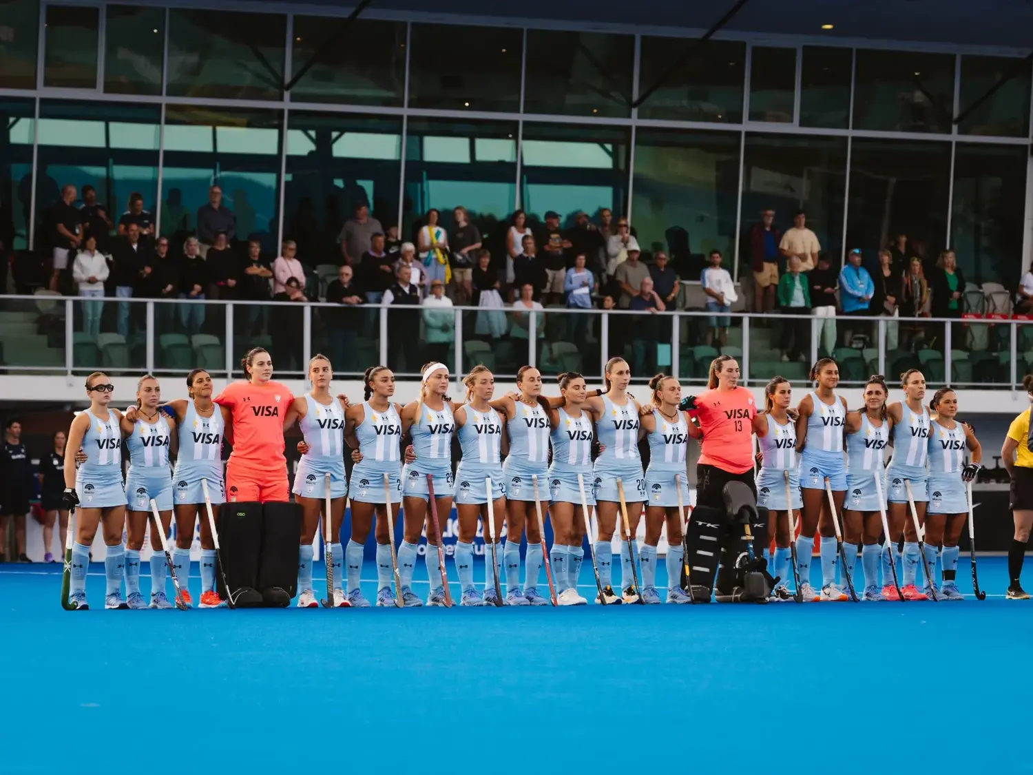 Las Leonas viajan hoy a Europa para realizar amistoso previos a una nueva ventana por la PRO LEAGUE. Foto: CAH