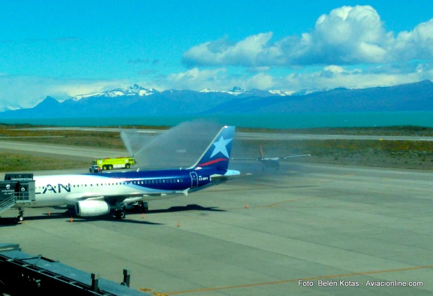 DAP inauguró sus vuelos entre El Calafate y Punta Arenas