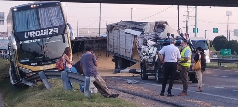 A pesar de la fuerza del impacto, no hay heridos de gravedad