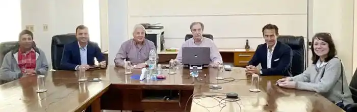 El intendente Benítez fue recibido por autoridades argentinas de CARU 