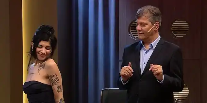 Mario Pergolini se animó al perreo con Cazzu