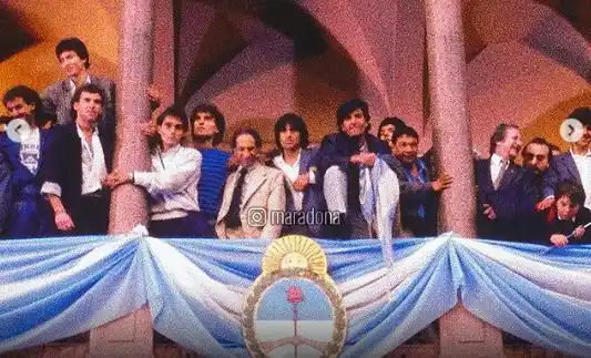 La travesía del gualeguaychuense que se escapó de la escuela y festejó junto a Diego en el '86