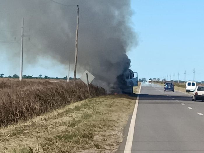 incendio camión maría juana - 3