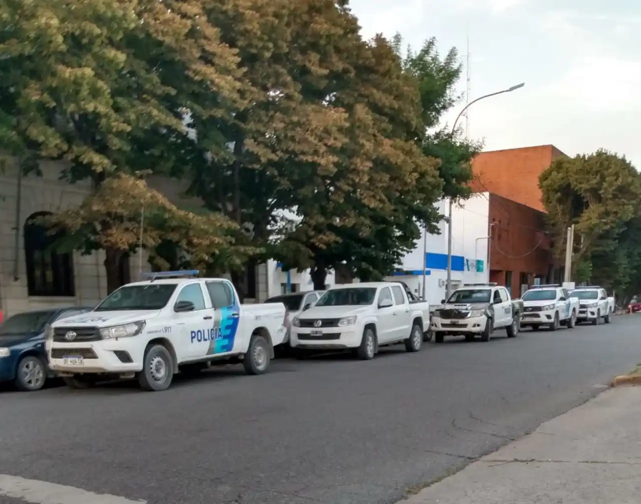 El violento incidente en el barrio Fonavi movilizó a varios agentes y móviles policiales