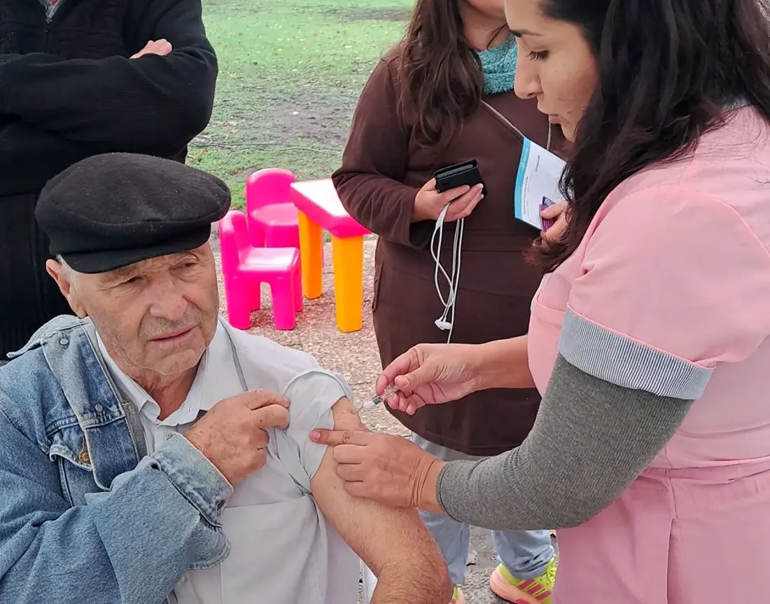 En Lobería, continúa la vacunación antigripal