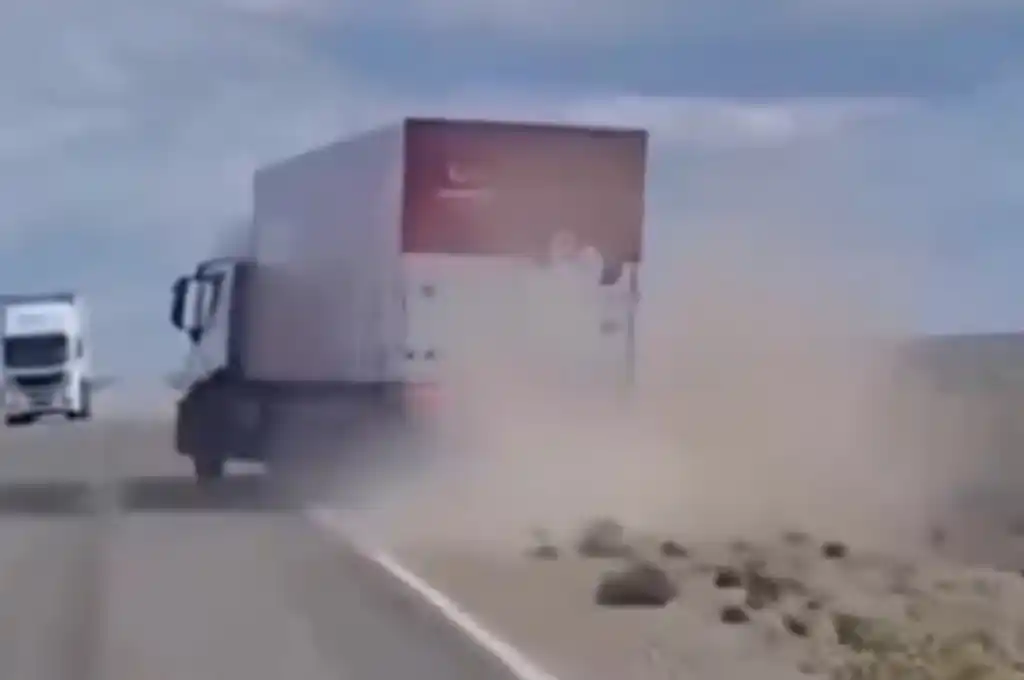 Camionero despistó en un tramo crítico de la Ruta 3. (Foto: Gentilezas)
