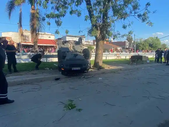 Persecusión policial con final trágico: una beba de 11 meses falleció y la madre lucha por su vida