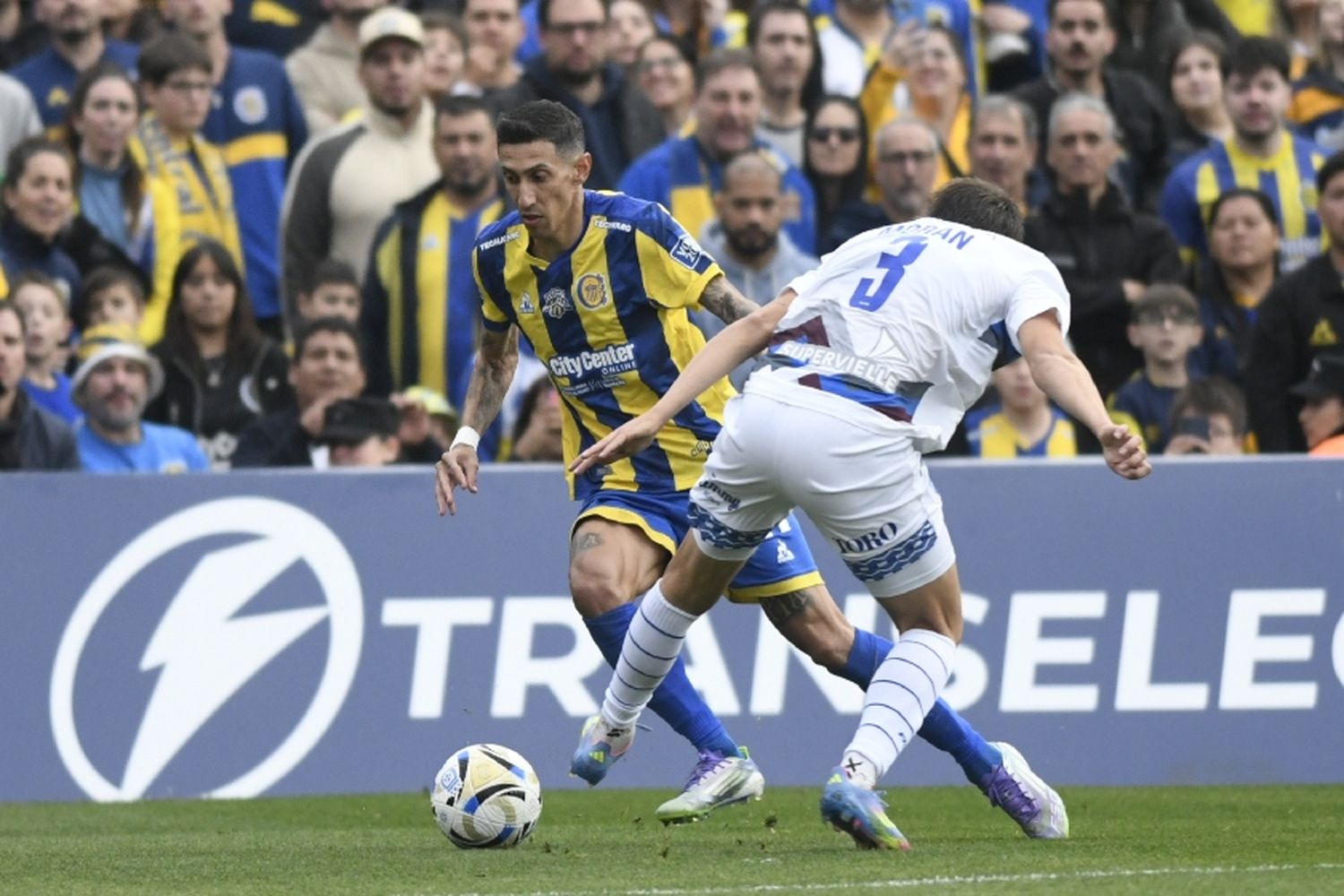 Central empató con Godoy Cruz en el regreso con gol de Di María