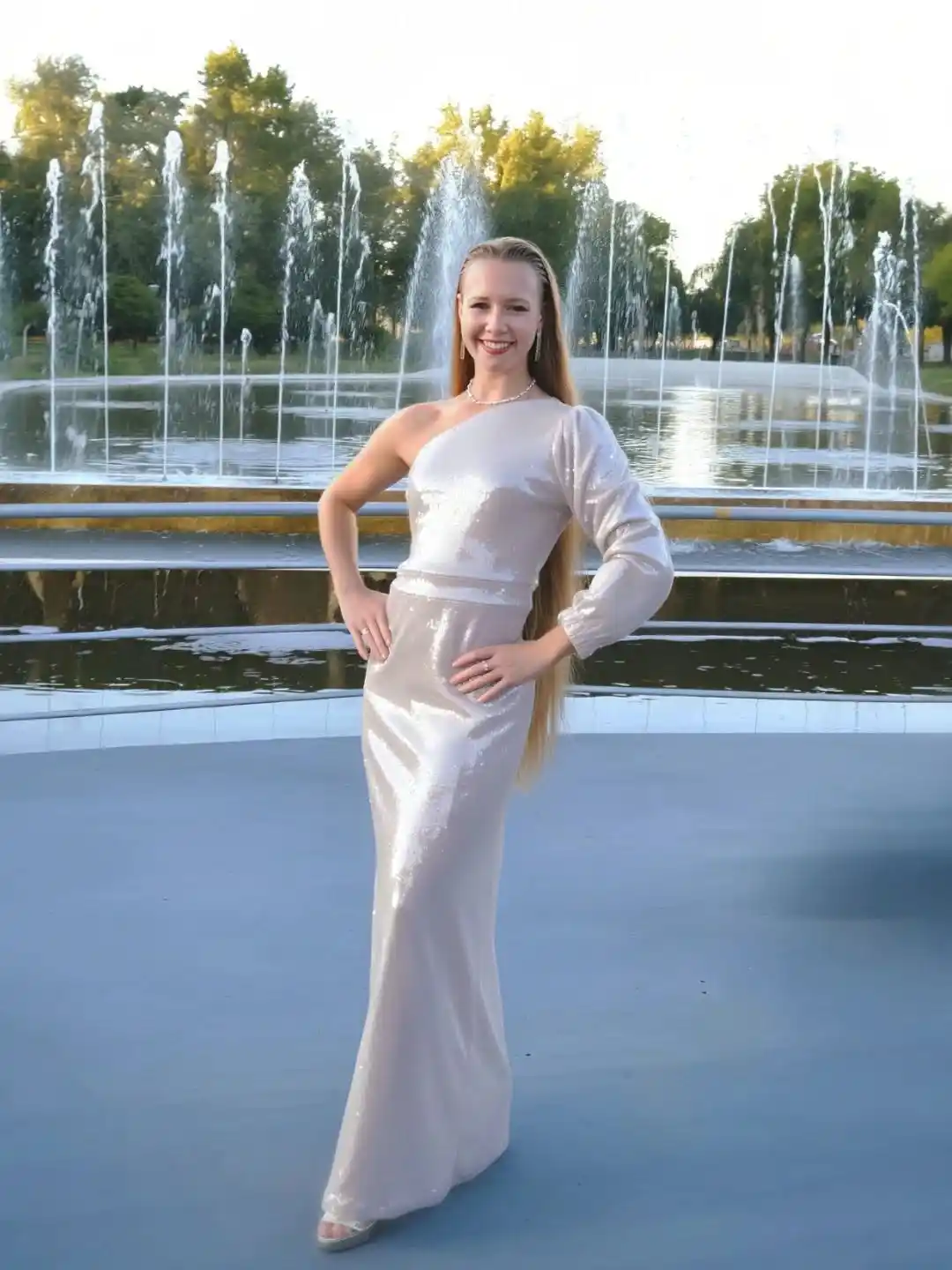 Cintia Camila Exner quiere llevar a Crespo al escenario internacional de Miss Caribe Universo