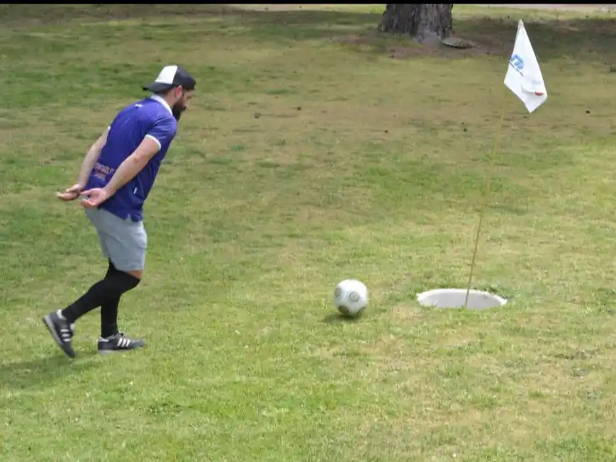 San Pedro recibe a lo mejor del FootGolf del país. PH: agencia.
