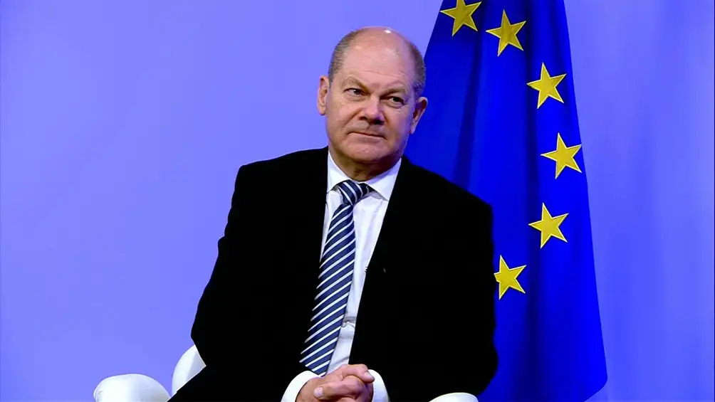 Olaf Scholz.