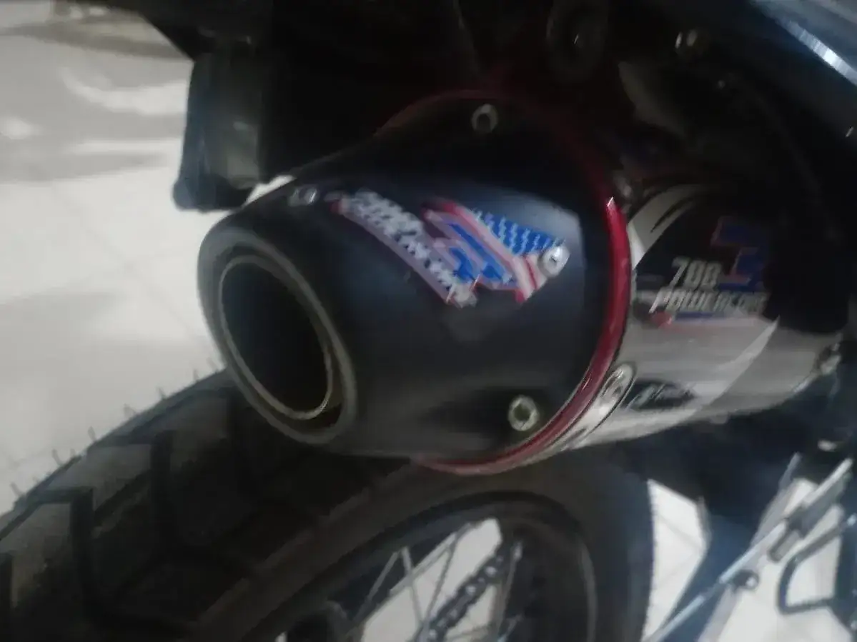 moto secuestrada por escape antirreglamentario