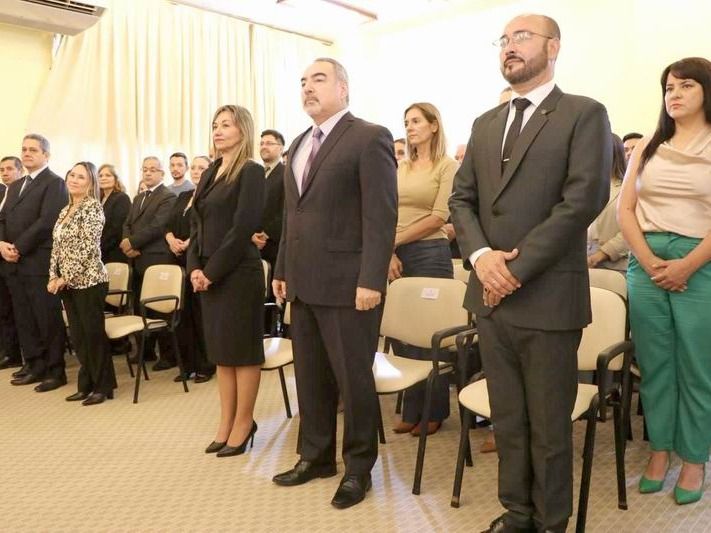Funcionarios de la Procuración General Judicial
prestaron juramento a la nueva Constitución