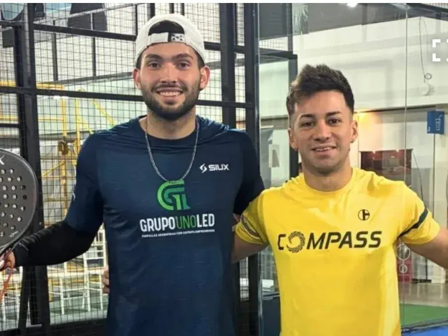 Matías Segura y Federico Fleitas, campeones en Rafaela  Foto: Padel Argentina