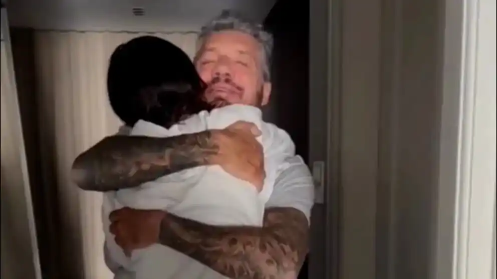 Juanita Tinelli llegó en secreto a Buenos Aires y sorprendió a Marcelo en un día muy especial: “No lo pudo creer”