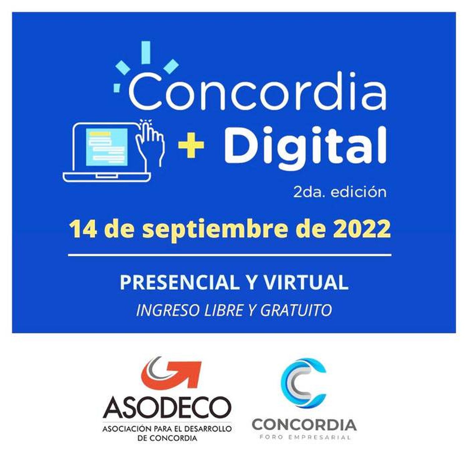 �altimos días de inscripción para la  segunda edición de �SConcordia + digital⬝