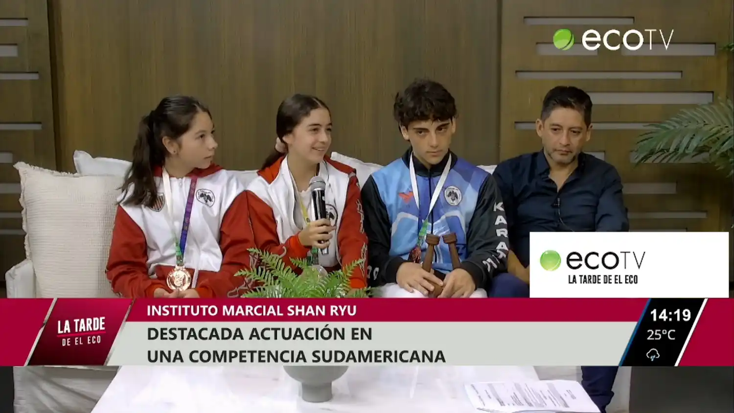 Destacada actuación en una competencia sudamericana