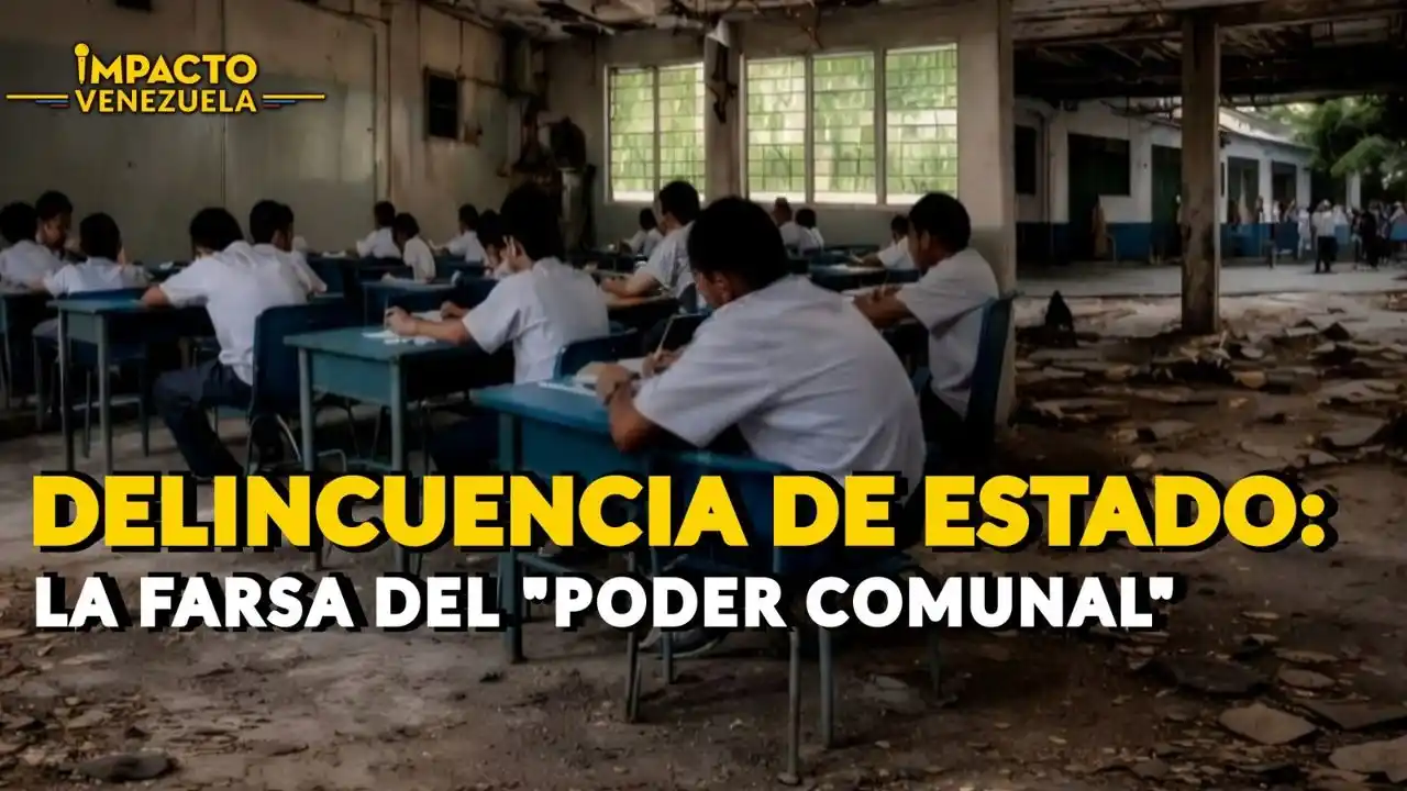 DELINCUENCIA DE ESTADO: “LA FARSA DEL PODER COMUNAL” - VIDEO