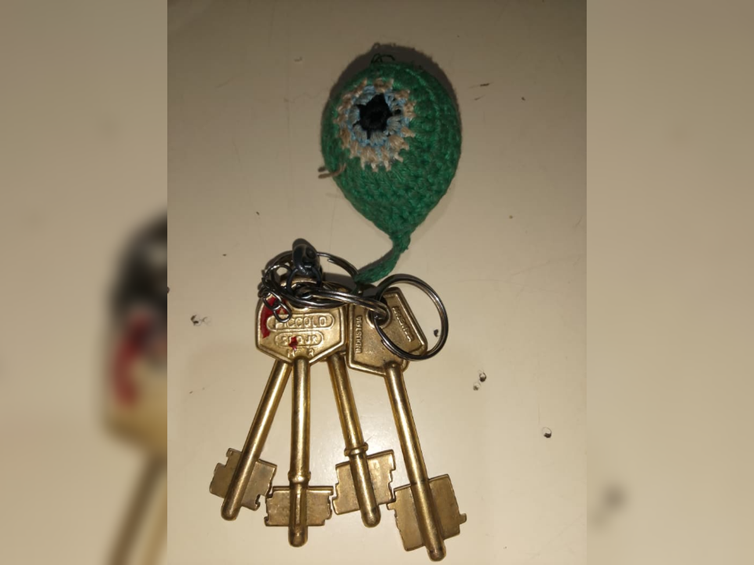 Llaves encontradas frente a Playa Mansa