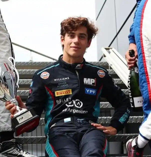 Colapinto prueba un Williams