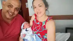 Caetano, el primer bebé del año en Entre Ríos