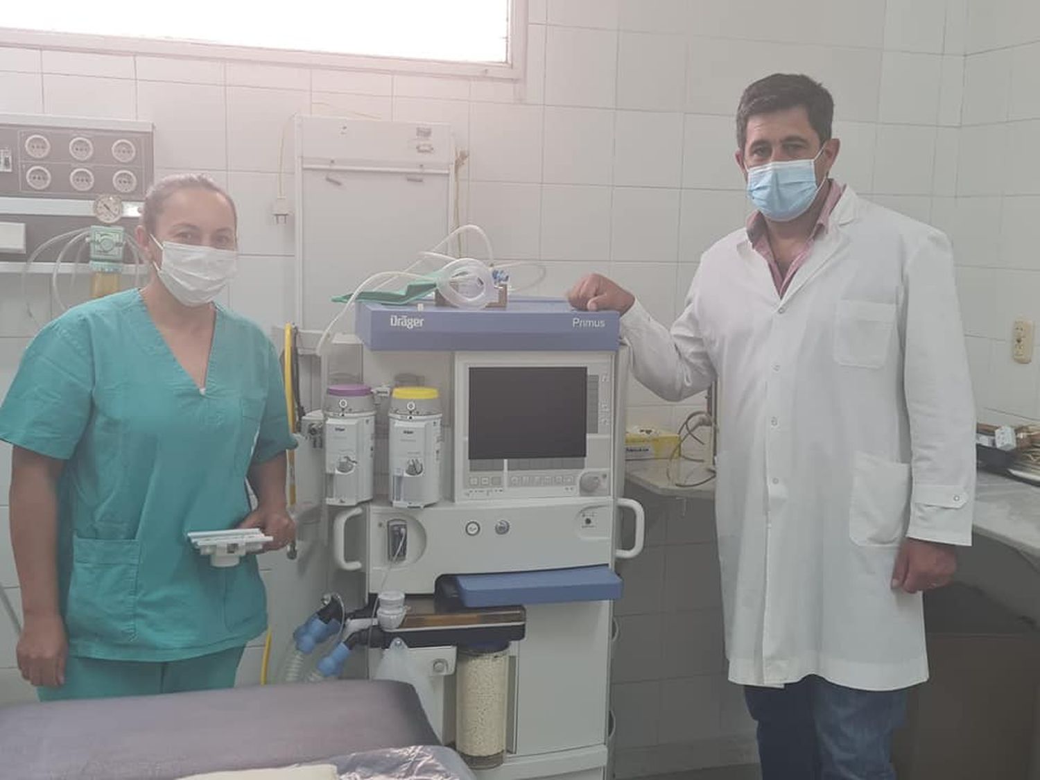 El Hospital San Antonio recibió una mesa de anestesia