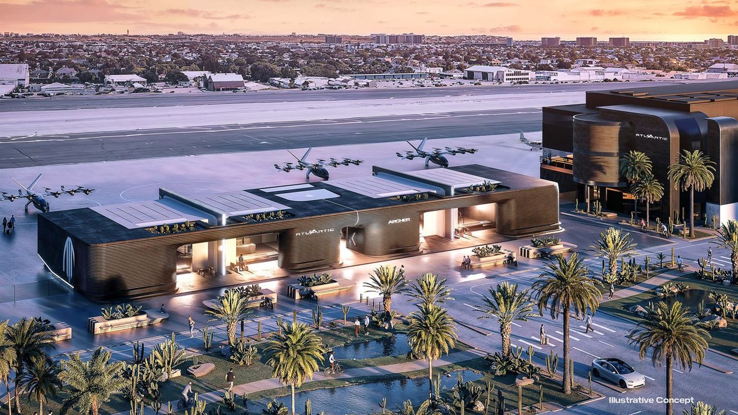 Archer Aviation y Atlantic Aviation invertirán en infraestructura eVTOL en California, Florida y Nueva York