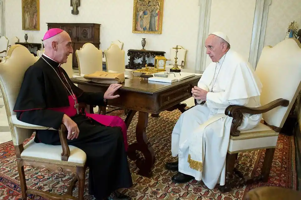 Misa por los diez años del pontificado del Papa Francisco en la Iglesia Catedral de Chascomús