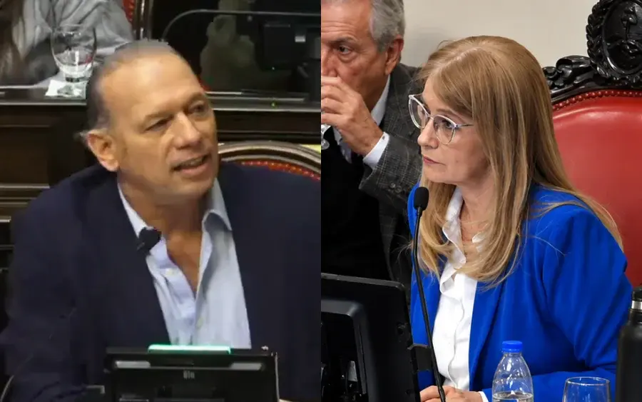 Berni vs. Magario en el Senado: tensa relación