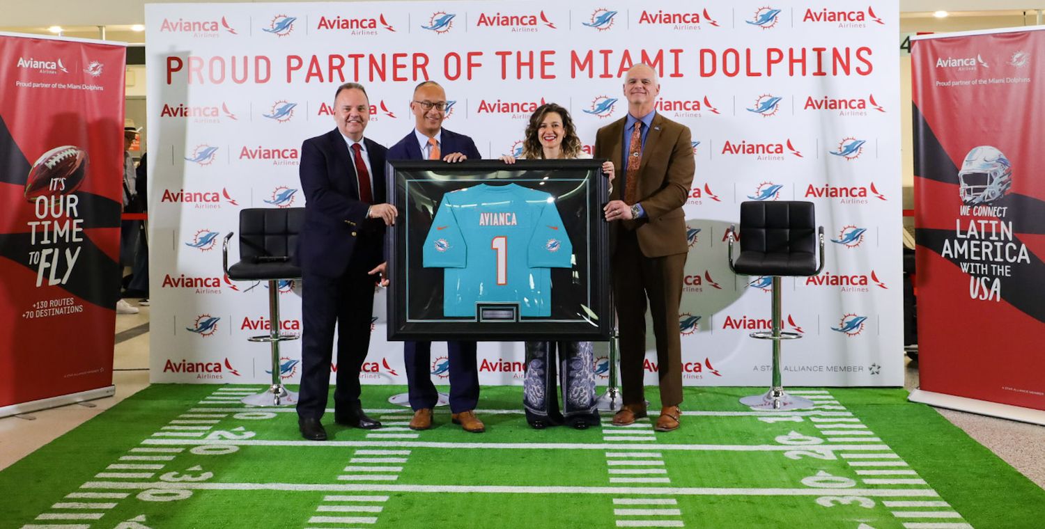 First and 10: Avianca Airlines partners with the Miami Dolphins