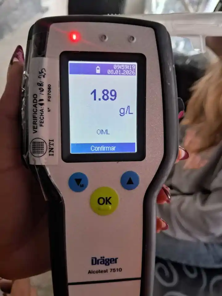 maria eugenia rolon alcohol en sangre