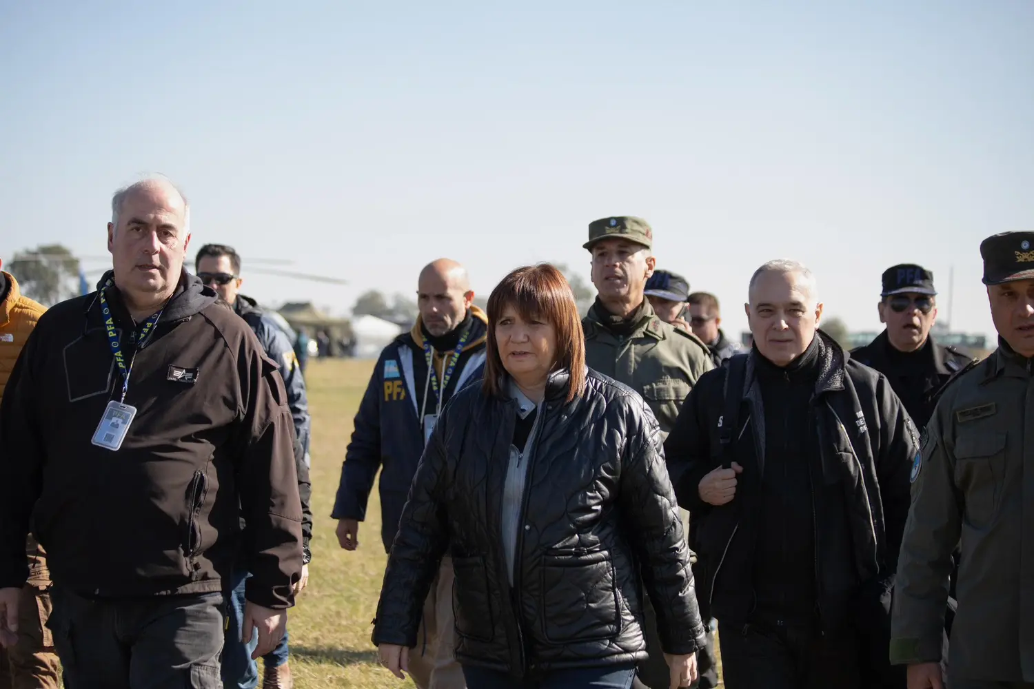 Bullrich en Corrientes. Foto: X
