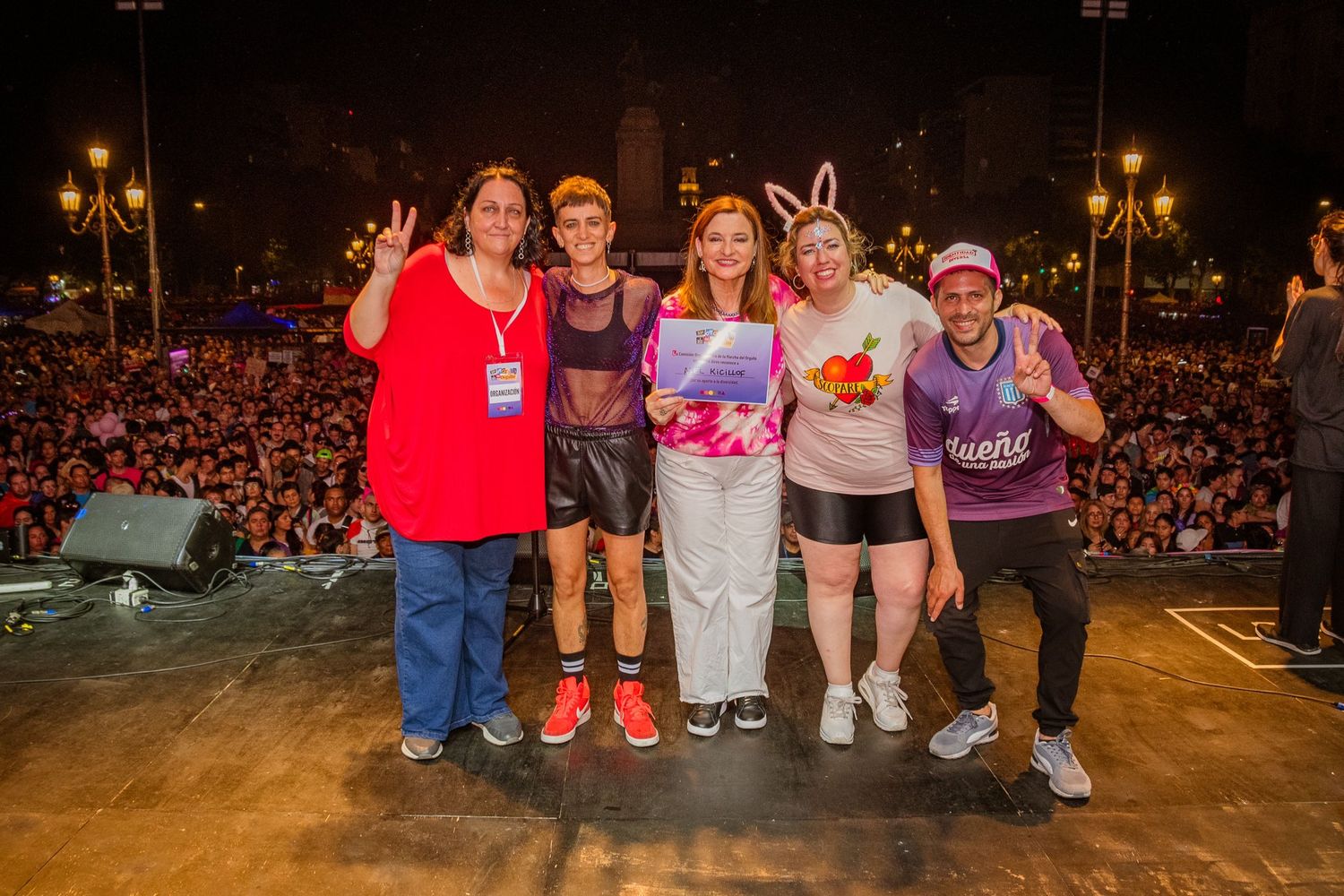 "Kicillof logró una ovación del público en la Marcha del Orgullo", destacó la ministra de Mujeres y Diversidad