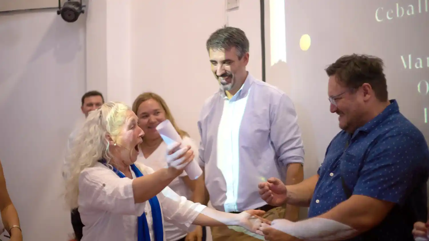 Entrega. Se realizó en el Instituto Superior de Formación Técnica Nº 194