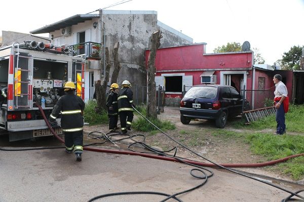 Se incendió un geriátrico con cinco abuelos que no estaba habilitado