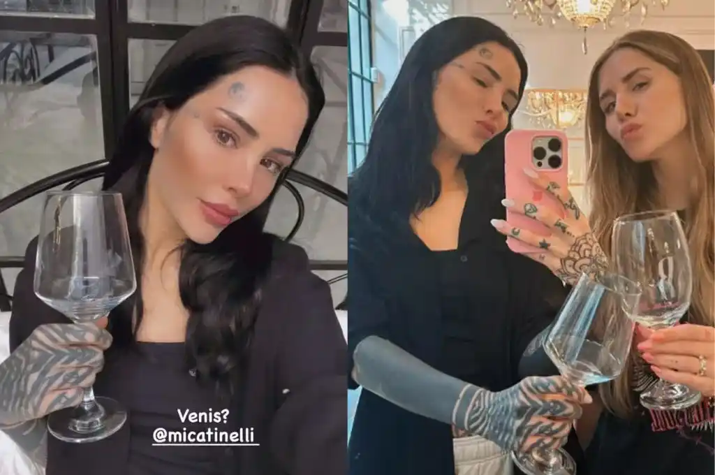 Faltaban los tattoos de su pecho y cuello, que se asemeja a un cristal de hielo y siempre se destacó del resto por ser total black.