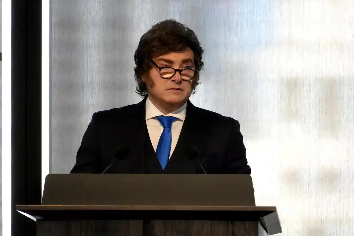El presidente Javier Milei.
