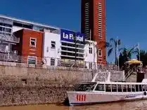 Uno de los operadores que hace el cruce a la isla desde la Fluvial fue suspendido por viajar con pasajeros de más