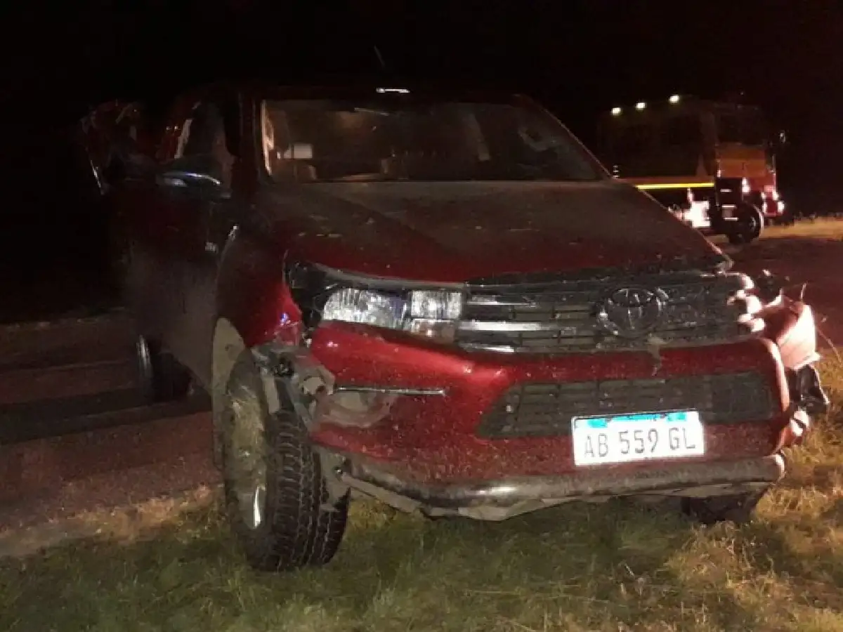 Murió un empleado rural al volcar una camioneta en ruta 39